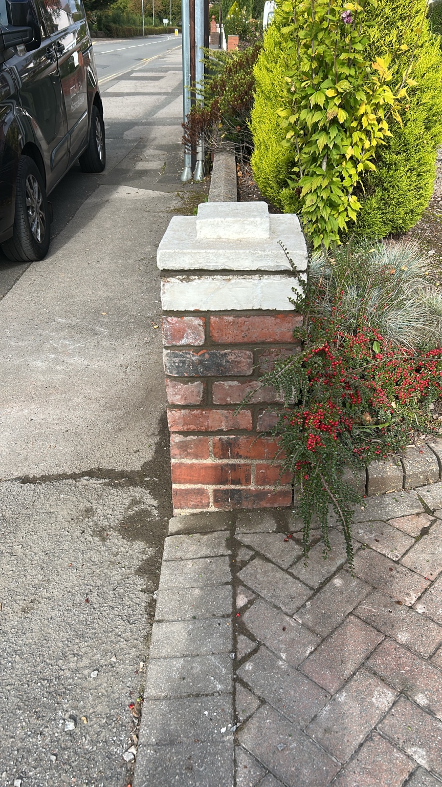 After Brick Wall Repair